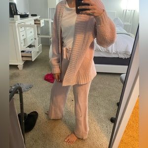 NAADAM Cashmere Cardigan & Pants Set